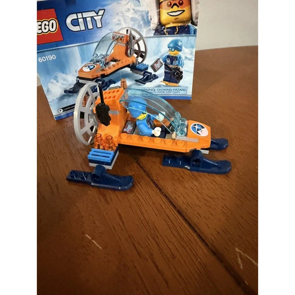 Lego 60190 Arctic Ice Glider 100% Complete w/ Manual Lego City
